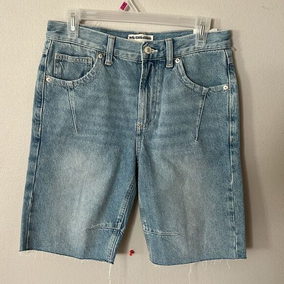 Free People WE THE FREE Ghost Town High Rise Long Short - Picture 3 of 10